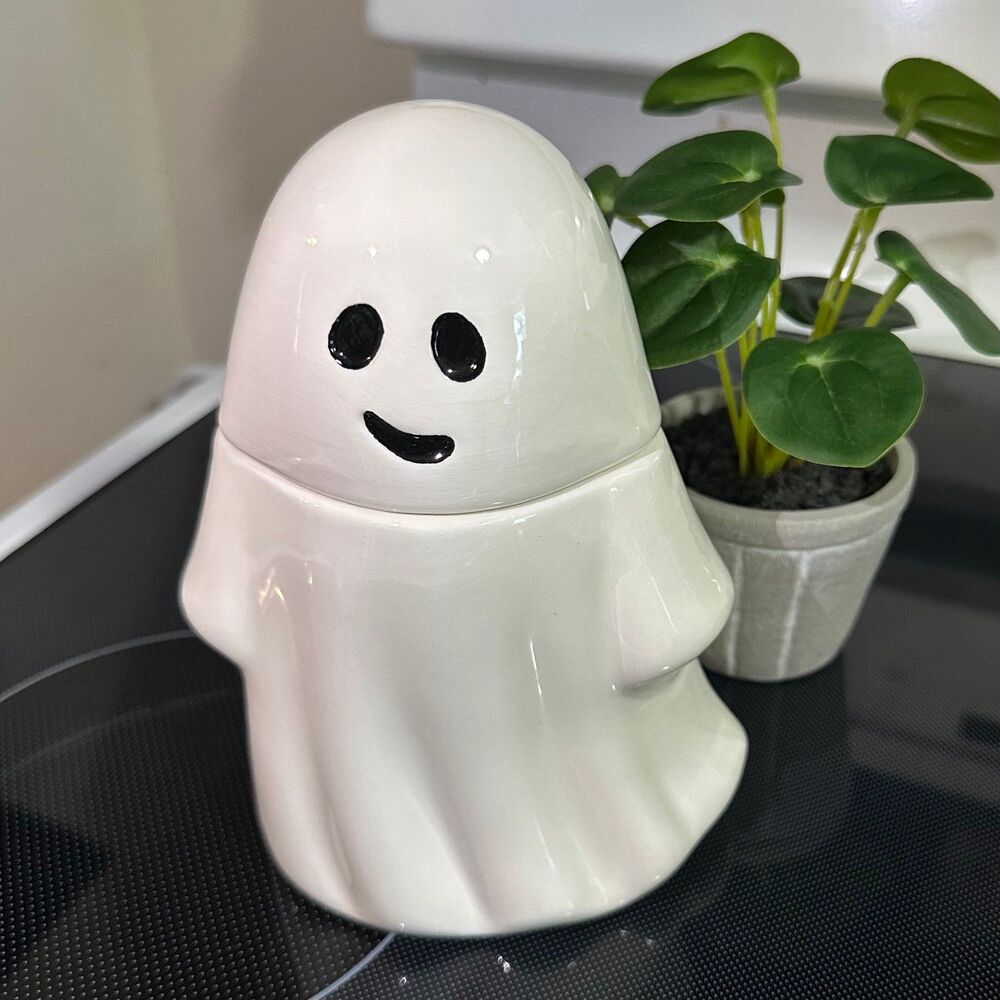 Halloween Ghost Kitchen Canister Jar